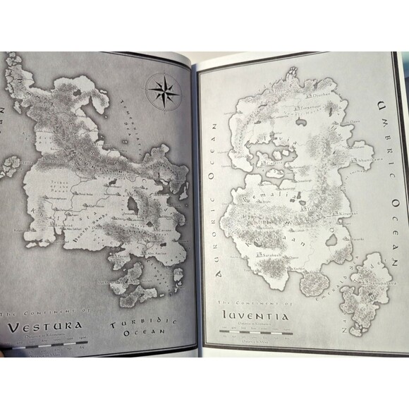 **SIGNED** The Storm Beneath the Glass – The Ultideic Prophecies (Hardcover) - Picture 6 of 7